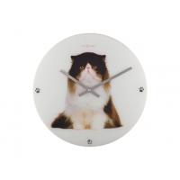 Nextime klok 8138 sylvester, ø43 cm, wall, white black