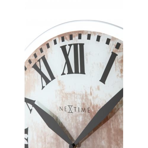 Nextime klok 8162 romana, ø43 cm, wall, white