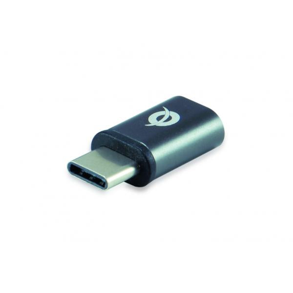 Load image into Gallery viewer, Conceptronic donn05g usb-c to micro usb otg adapter 3-pack, usb 2.0 type-c micro, male female, bl
