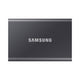 Samsung mu-pc500t ww t7 portable ssd, 500 gb, usb type-c, 3.2 gen 2, 1000 mb s, password, grey
