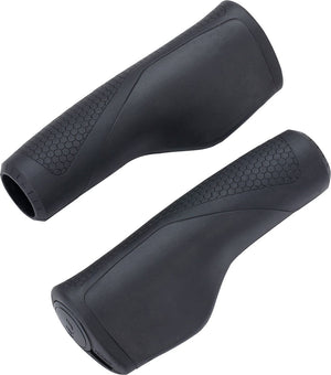 Bbb cycling ergonomische fiets handvatten mamba - fiets handvaten e-bike stadsfiets - 130mm - zwart - bhg-100