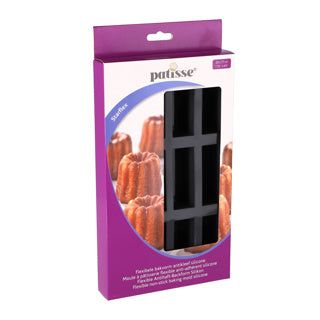Patisse starflex mini cakevorm 12 vaks 29 x 17 cm | 2 stuks
