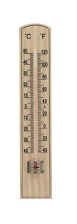 Load image into Gallery viewer, Daily home kamer thermometer hout 20 cm | 12 stuks
