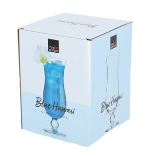 Royal leerdam blue hawaii glas set 4 | 4 stuks
