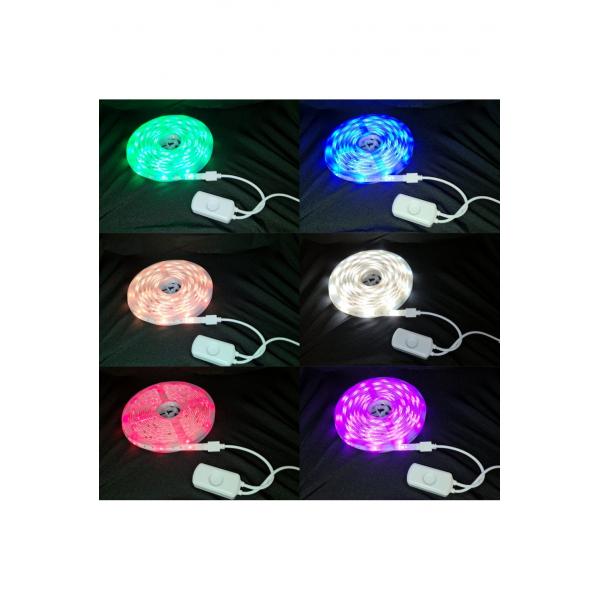 Load image into Gallery viewer, Woox r5093 smart led strip, 5m, 1000lm, full colour rgb + warm white 1000
