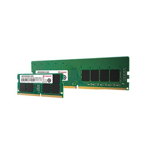 Transcend jm3200hlb-16g jetram 16 gb, ddr4, u-dimm, 3200 mhz, 2rx8, 1gx8, cl22, 1.2v