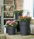 Elho green basics top planter 40 - bloempot voor buiten - ø 39.0 x h 33.0 cm - living black