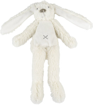 Happy horse konijn richie flatstyle knuffel 27cm - wit - baby knuffel