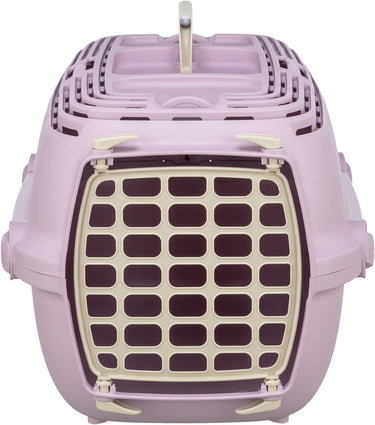 Trixie reismand - roze, geschikt tot 6 kg - 48x30x32 cm, handvat en draaisluiting