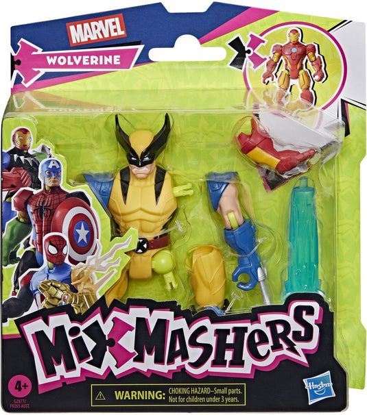 Marvel mixmashers wolverine - actiefiguur