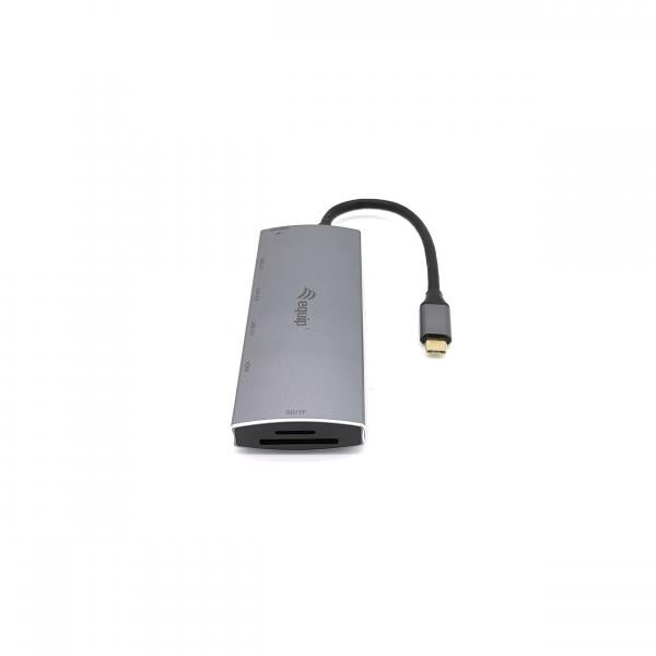 Load image into Gallery viewer, Equip 133482 usb-c 7in 1 multifunctional adapter
