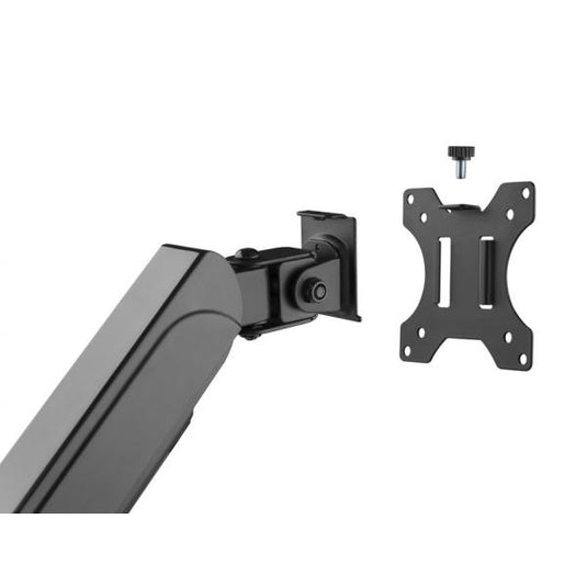 Equip 650133 17 -32 dual monitor desk mount bracket, clamp, 18 kg, 17 - 32 , 100 x 100 mm, black