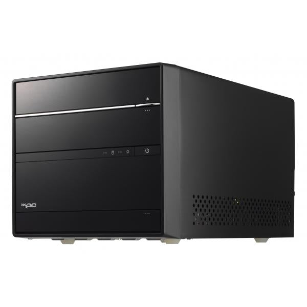 Load image into Gallery viewer, Shuttle sh570r6 black xpc cube pc barebone, intel h570, lga 1200, ddr4, 2x lan, 2x m.2, 300 w
