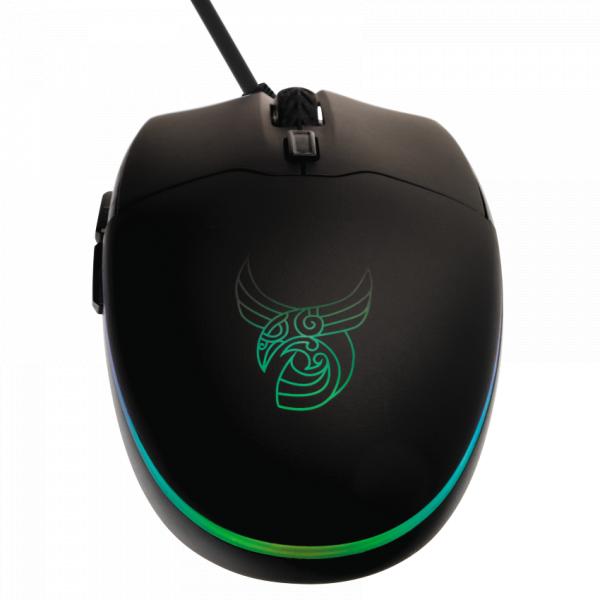 Load image into Gallery viewer, L33t gaming 160398 hofud wired rgb gaming mouse, 6 buttons, 3200dpi, usb

