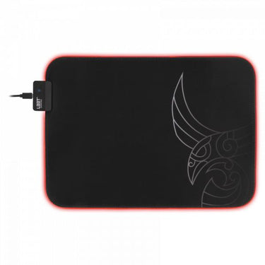 L33t gaming 160405 karlvagn rgb gaming mousepad, medium-size, fast surface. 355 x 255 x 3 mm, black