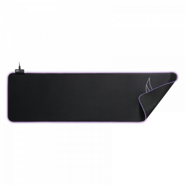 Load image into Gallery viewer, L33t gaming 160406 asar bardagi xxl rgb gaming mousepad, fast surface. 920 x 294 x 3 mm, black
