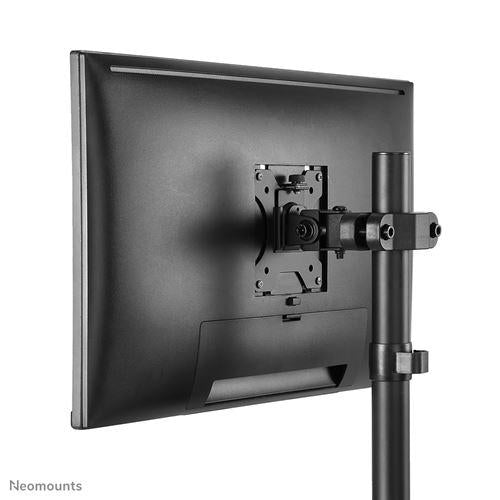 Load image into Gallery viewer, Neomounts fl40-430bl11 screen pole clamp truss mount, 1 pivot, 17-32 , vesa 100x100mm
