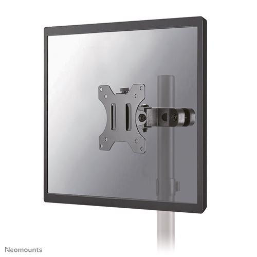 Load image into Gallery viewer, Neomounts fl40-430bl11 screen pole clamp truss mount, 1 pivot, 17-32 , vesa 100x100mm
