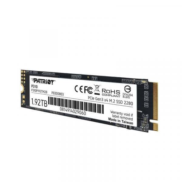 Load image into Gallery viewer, Patriot p310p192tm28p310 p310 ssd, 1920 gb, m.2 2280, retail, 2100 1800 mb s, 280k 250k iops
