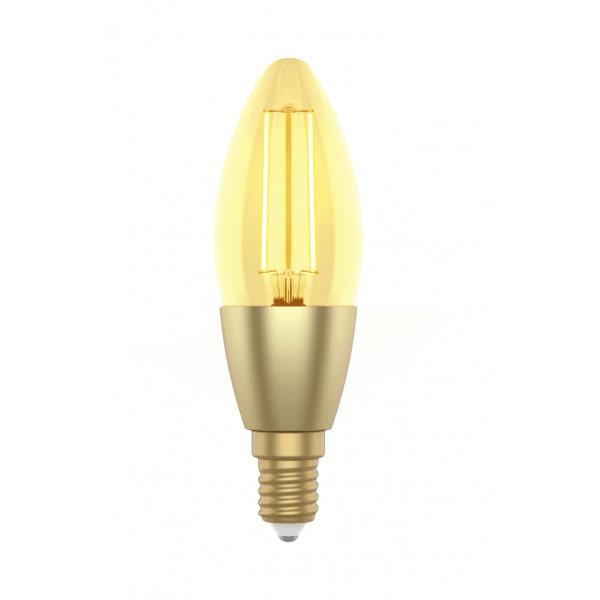 Load image into Gallery viewer, Woox r5141 smart candle c37 filament led bulb, wi-fi, e14, 4.9w, 470 lm, warm white 2700k
