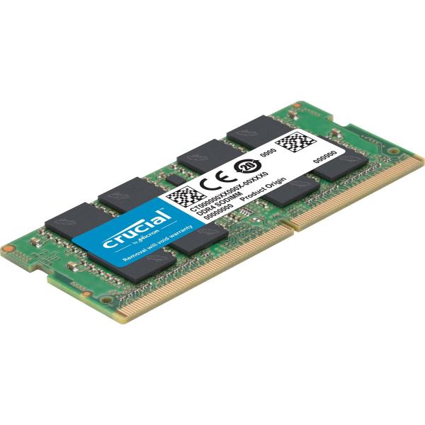 Load image into Gallery viewer, Crucial ct16g4sfra32a so-dimm, 16 gb, ddr4, 3200 mhz, cl22, 260-pin - unbuffered
