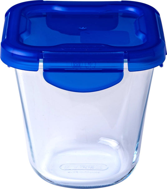 Pyrex cook , go schaal hoog met deksel 0,8 liter