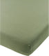 Meyco baby uni hoeslaken juniorbed - jersey - olive green - 70x140 150cm