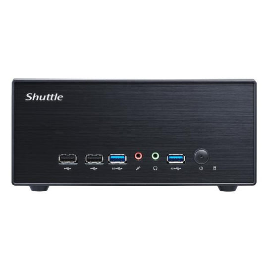 Shuttle xh510g2 xpc slim pc barebone, intel h510, lga1200, 2x ddr4 (max.64gb) 2.5 bay, hdmi, dp
