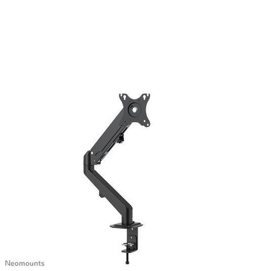 Neomounts ds70-700bl1 gas spring desk mount, clamp grommet, 17 - 27 inch, black