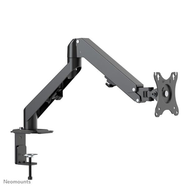 Load image into Gallery viewer, Neomounts ds70-700bl1 gas spring desk mount, clamp grommet, 17 - 27 inch, black
