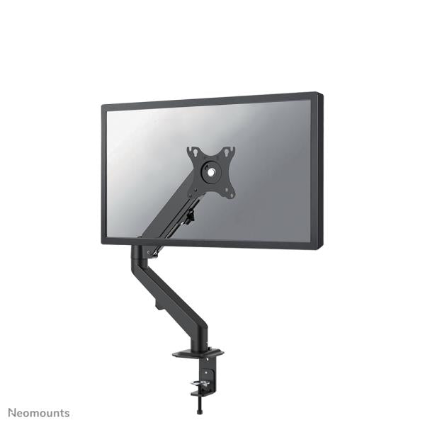 Load image into Gallery viewer, Neomounts ds70-700bl1 gas spring desk mount, clamp grommet, 17 - 27 inch, black
