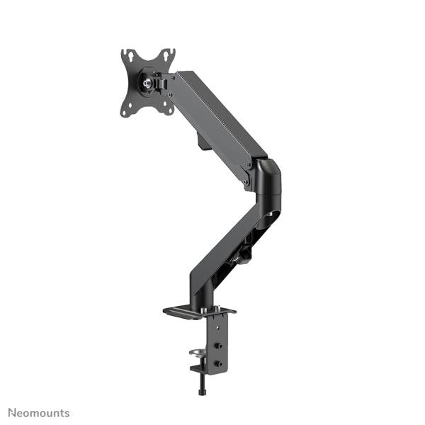 Load image into Gallery viewer, Neomounts ds70-700bl1 gas spring desk mount, clamp grommet, 17 - 27 inch, black

