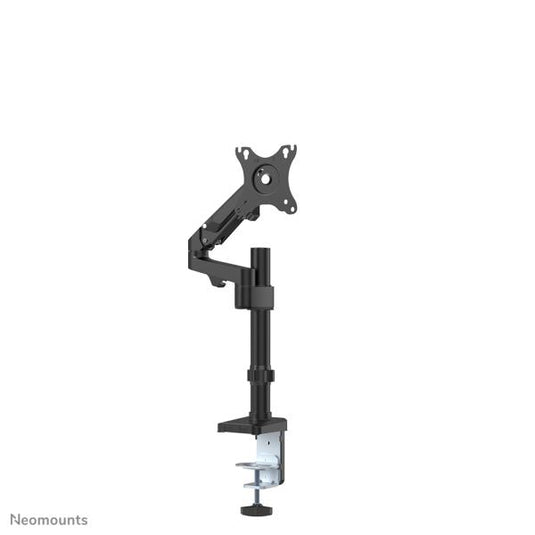 Neomounts ds70-750bl1 desk pole mount, clamp grommet, 17 - 27 inch