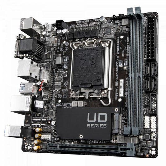 Gigabyte h610i ddr4 h610i ddr4, mini-itx, intel, lga 1700, ddr4 dimm, 64 gb, m.2, tpm, gblan