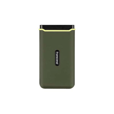 Transcend ts1tesd380c esd380c portable ssd, 1tb, usb type-c (3.2 gen 2) 3d nand, 2000 mb s, green