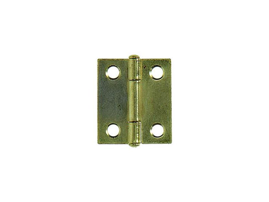 Mack 1013502 - 2 smalle scharnieren messing h 25 x b 18 mm | 5 stuks