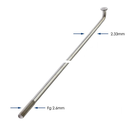 Alpina spaken 236-13 ø2.33 mm fg 2.6 - zink (144 stuks)