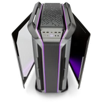 Load image into Gallery viewer, Cooler master mcc-c700m-mg5n-s00 cosmos c700m, atx, glass window, rgb lighting, flexible layout
