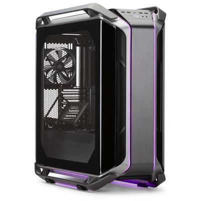 Load image into Gallery viewer, Cooler master mcc-c700m-mg5n-s00 cosmos c700m, atx, glass window, rgb lighting, flexible layout
