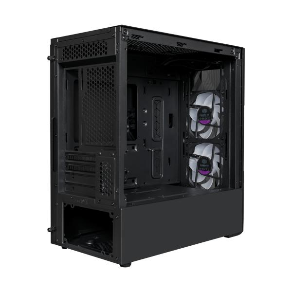 Load image into Gallery viewer, Cooler master cooler td300-kgnn-s00 td300 mesh, matx, midi-towe, argb, 3d mesh front, removable top, black
