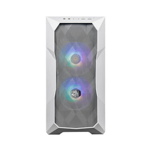 Cooler master td300-wgnn-s00 td300 mesh white, matx, midi-tower, argb hub, 3d mesh, removable top