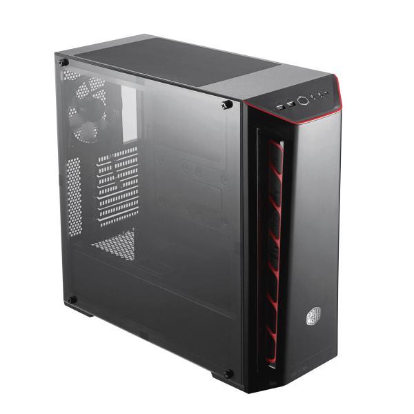 Load image into Gallery viewer, Cooler master mb520-kgnn-s01 masterbox 520 black, atx, midi-tower, edge-to-edge transparent window
