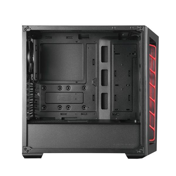 Load image into Gallery viewer, Cooler master mb520-kgnn-s01 masterbox 520 black, atx, midi-tower, edge-to-edge transparent window
