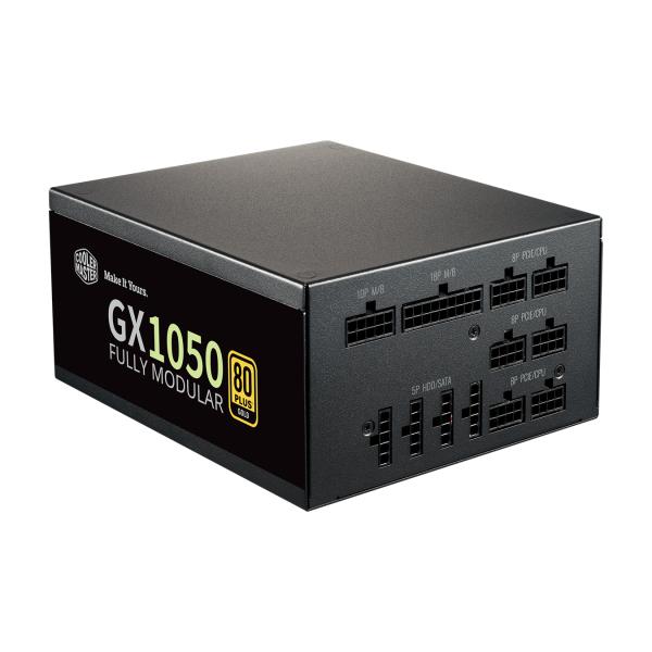 Load image into Gallery viewer, Cooler master mpe-a501-afcag-eu mwe gold v2, atx 1050 w, rtx ready, 140 mm, 90%, 2200 rpm, black
