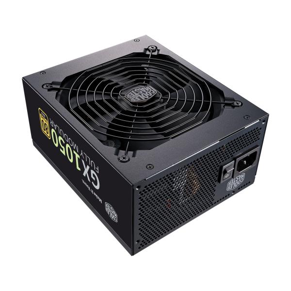 Load image into Gallery viewer, Cooler master mpe-a501-afcag-eu mwe gold v2, atx 1050 w, rtx ready, 140 mm, 90%, 2200 rpm, black
