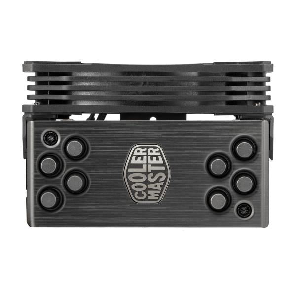 Load image into Gallery viewer, Cooler master rr-212s-20pc-r2 hyper 212rgb black edition w lga1700, 120mm, 650-2000 rpm, 4-heatpipe
