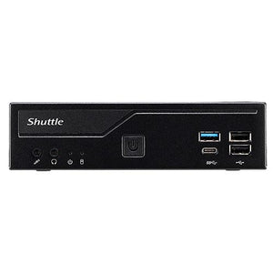 Shuttle dh610 xpc slim pc barebone, lga1700, intel h610, 2x ddr4 (max.64gb) 1x2.5 bay, m.2, hdmi,