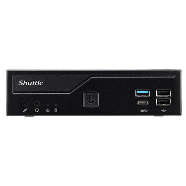 Shuttle dh610 xpc slim pc barebone, lga1700, intel h610, 2x ddr4 (max.64gb) 1x2.5 bay, m.2, hdmi,
