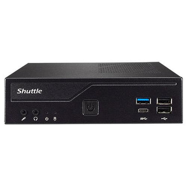 Shuttle dh610 xpc slim pc barebone, lga1700, intel h610, 2x ddr4 (max.64gb) 1x2.5 bay, m.2, hdmi,
