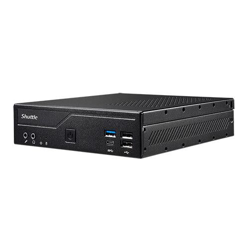 Load image into Gallery viewer, Shuttle dh610 xpc slim pc barebone, lga1700, intel h610, 2x ddr4 (max.64gb) 1x2.5 bay, m.2, hdmi,
